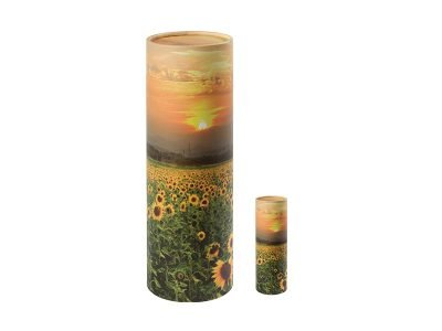 Scatter Tube Sunflower Design