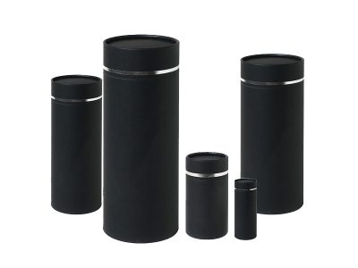 Scatter Tube Charcoal with Silver