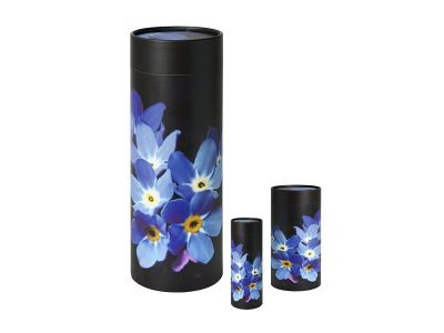 Scatter Tube Dark Forget-Me-Not Design